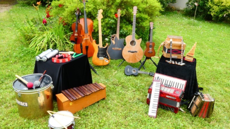 Animation famille instruments de musique les découvrir, en jouer